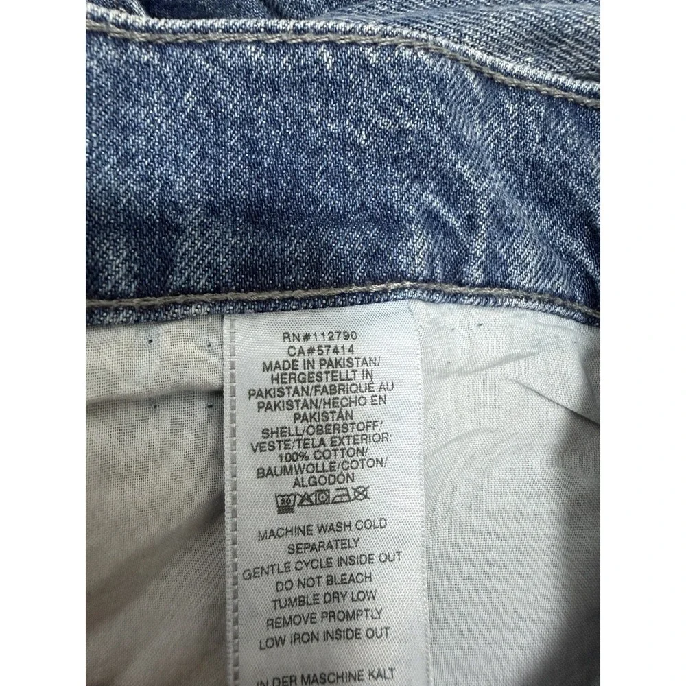 True Religion Mens Ricky Rigid SN Flap Distressed Jeans Size 38‎ Medium Wash NEW